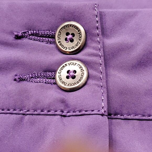 CROSS, women's skort. Purple with pockets size 12 usa size 42 European size. - Picture 2 of 12